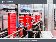 Tablet Screenshot of orapiapplied.com